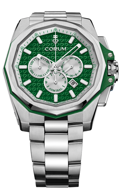 Admiral 45 Chronograph Watch - A132/04272 - 132.211.04/V200 AV51 Green