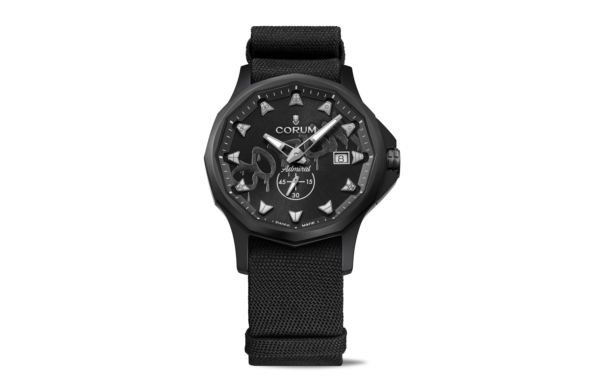 Corum watches black on sale