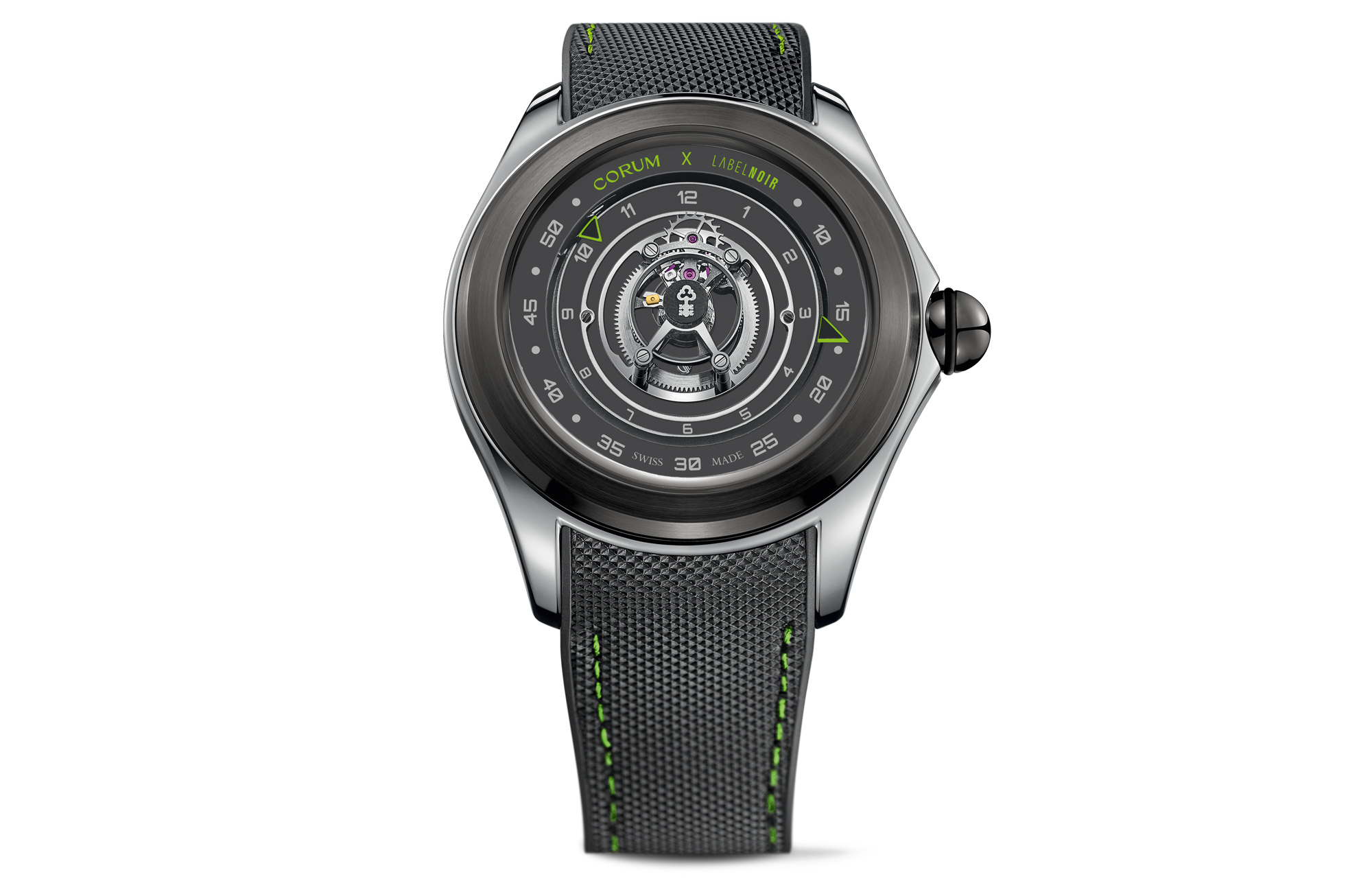 BUBBLE 47 CENTRAL TOURBILLON X LABEL NOIR Watch L406 04433 by