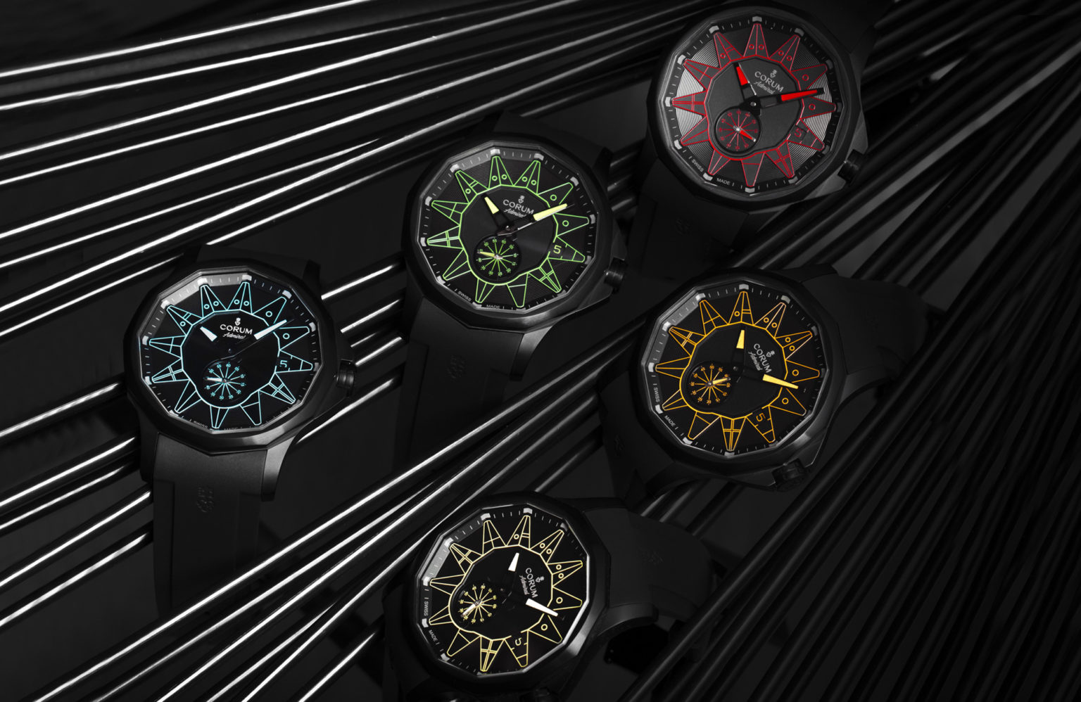 The Corum Admiral 42 Automatic Gets a Colorful Twist